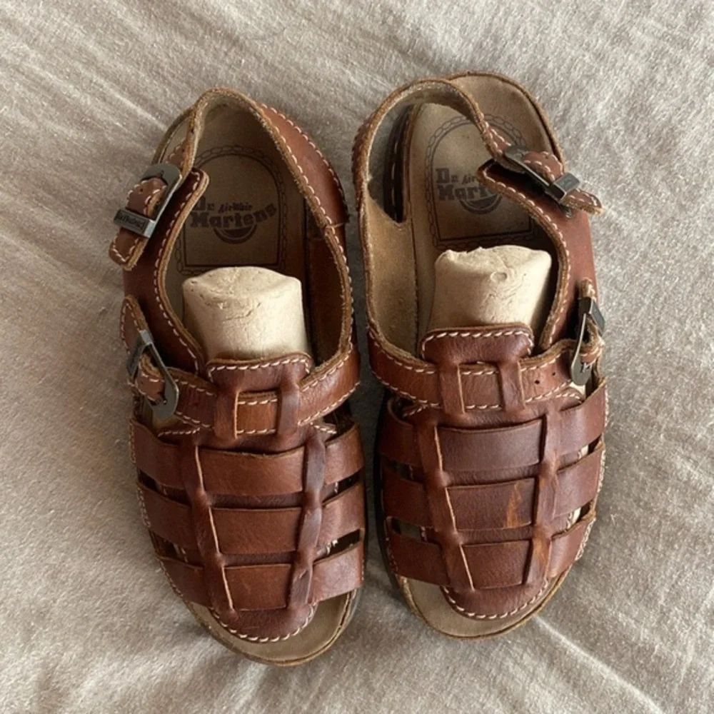 Vintage Doc Martens Leather Sandals - Picture 2 of 9